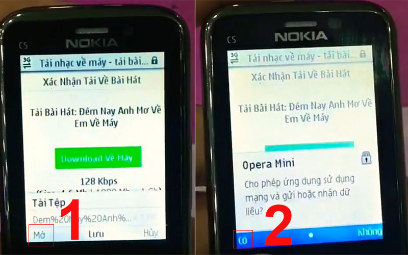 Xác nhận lại các thông tin